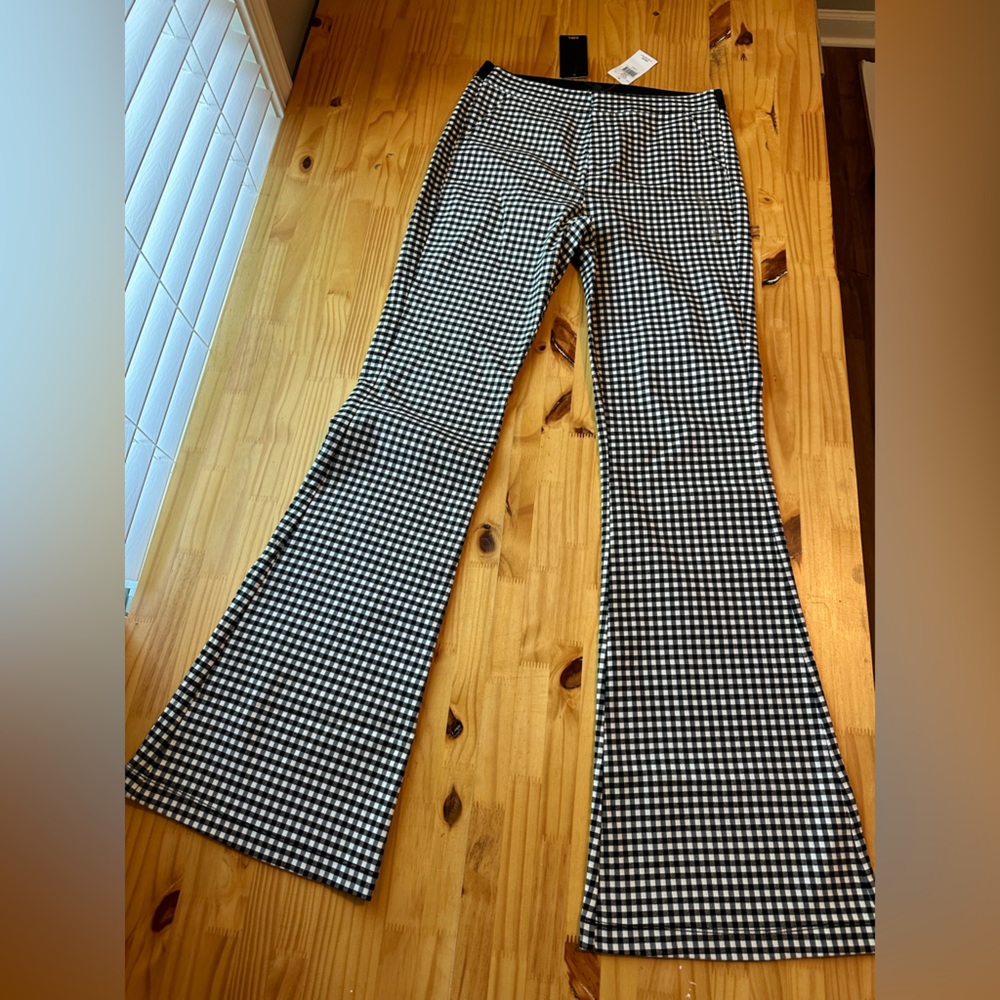 Women’s dress flare pants. Size large. Long length